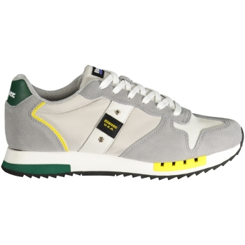 BLAUER WHITE MEN'S SNEAKERS