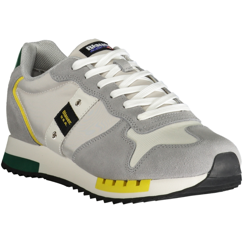 BLAUER GRAY MEN'S SNEAKERS