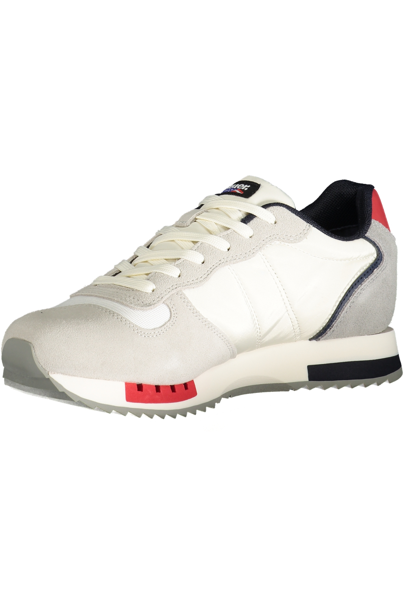 BLAUER WHITE MEN'S SNEAKERS BLAUER WHITE MEN'S SNEAKERS