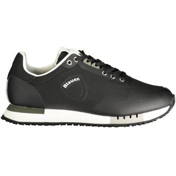 BLAUER BLACK MEN'S SNEAKERS BLAUER BLACK MEN'S SNEAKERS