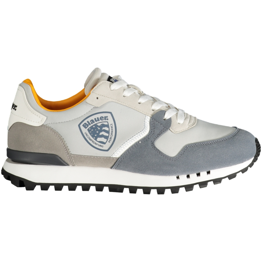 BLAUER GREY MEN'S SNEAKERS