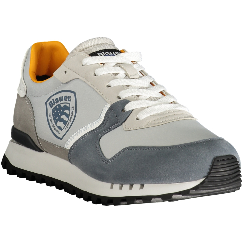 BLAUER GREY MEN'S SNEAKERS