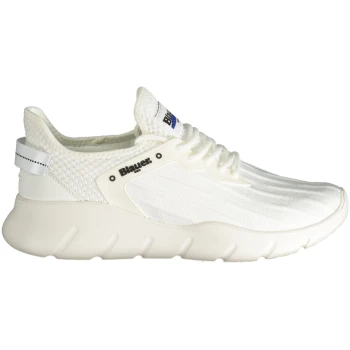 BLAUER WHITE MEN'S SNEAKERS BLAUER WHITE MEN'S SNEAKERS