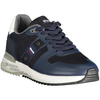 BLAUER NAVY BLUE MEN'S SNEAKERS