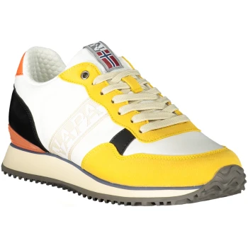 NAPAPIJRI SHOES YELLOW MEN'S SNEAKERS NAPAPIJRI SHOES YELLOW MEN'S SNEAKERS