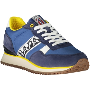 NAPAPIJRI SHOES BLUE MEN'S SNEAKERS