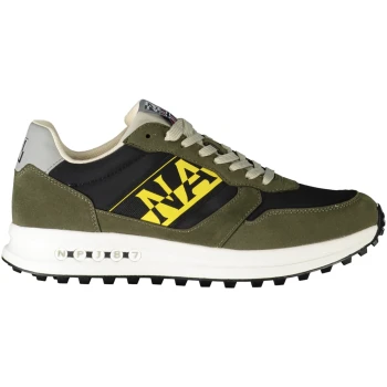 NAPAPIJRI SHOES MILITARY GREEN MEN'S SNEAKERS NAPAPIJRI SHOES MILITARY GREEN MEN'S SNEAKERS