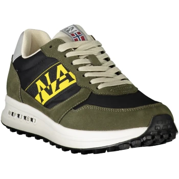 NAPAPIJRI SHOES MILITARY GREEN MEN'S SNEAKERS NAPAPIJRI SHOES MILITARY GREEN MEN'S SNEAKERS