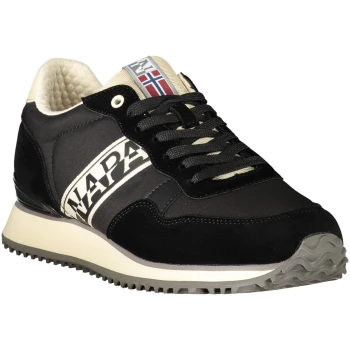 NAPAPIJRI SHOES BLACK MEN'S SNEAKERS NAPAPIJRI SHOES BLACK MEN'S SNEAKERS