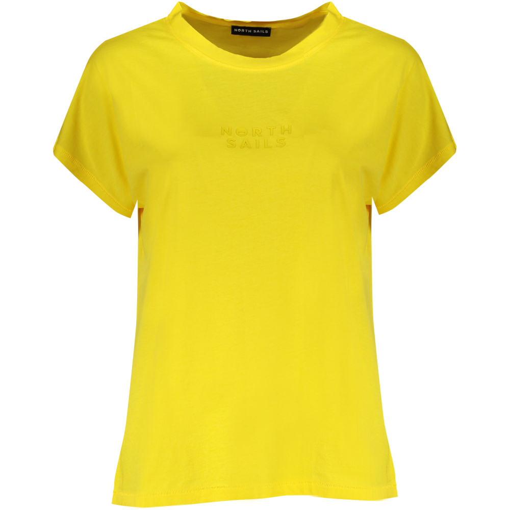 NORTH SAILS Women's Organic Cotton Yellow T-shirt