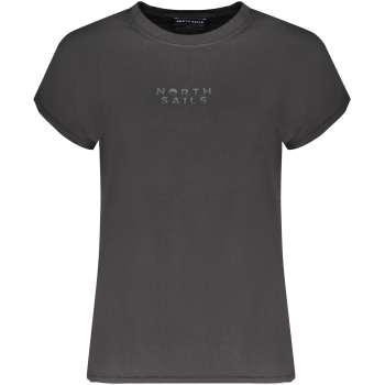 NORTH SAILS Women's Black Organic Cotton T-shirt