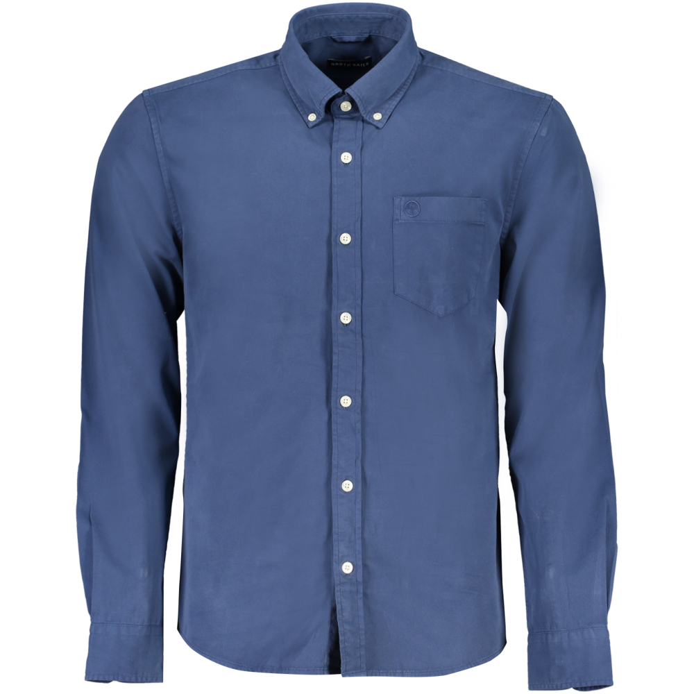 NORTH SAILS Men's Organic Cotton Blue Shirt