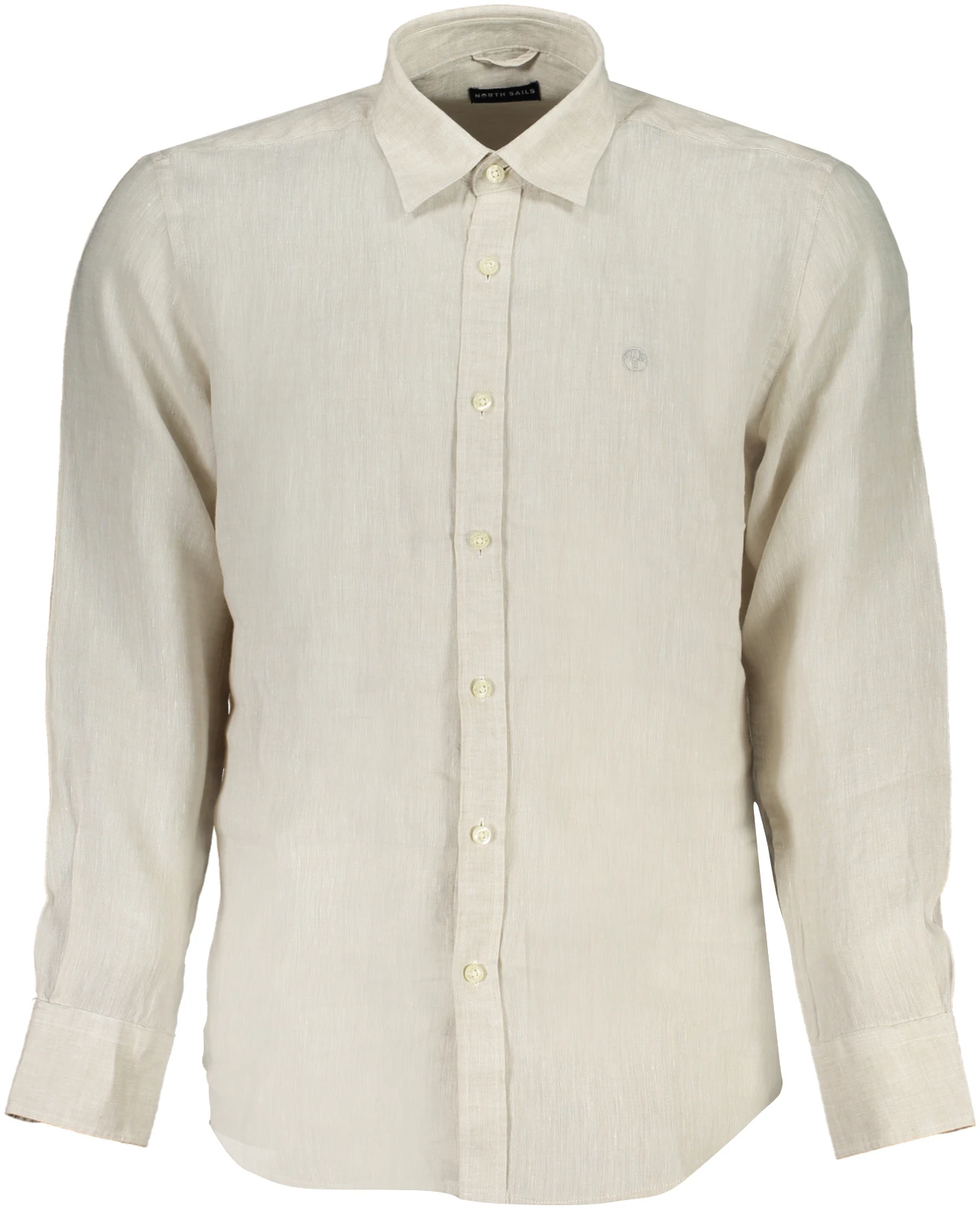 NORTH SAILS Men's Beige Linen Shirt NORTH SAILS Men's Beige Linen Shirt