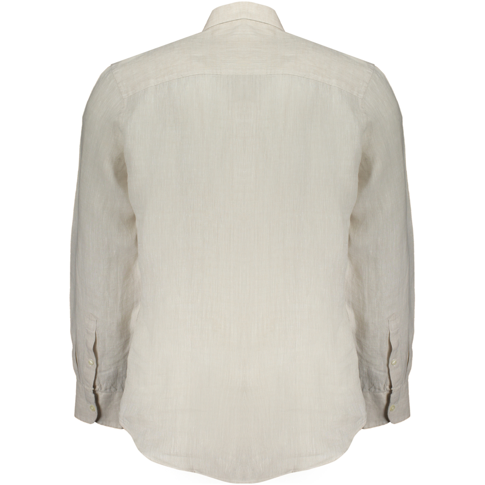 NORTH SAILS Men's Beige Linen Shirt