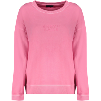 NORTH SAILS Pink Women's Organic Cotton Sweatshirt