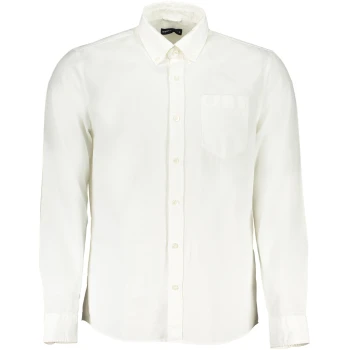 NORTH SAILS Men's White Organic Cotton Shirt NORTH SAILS Men's White Organic Cotton Shirt