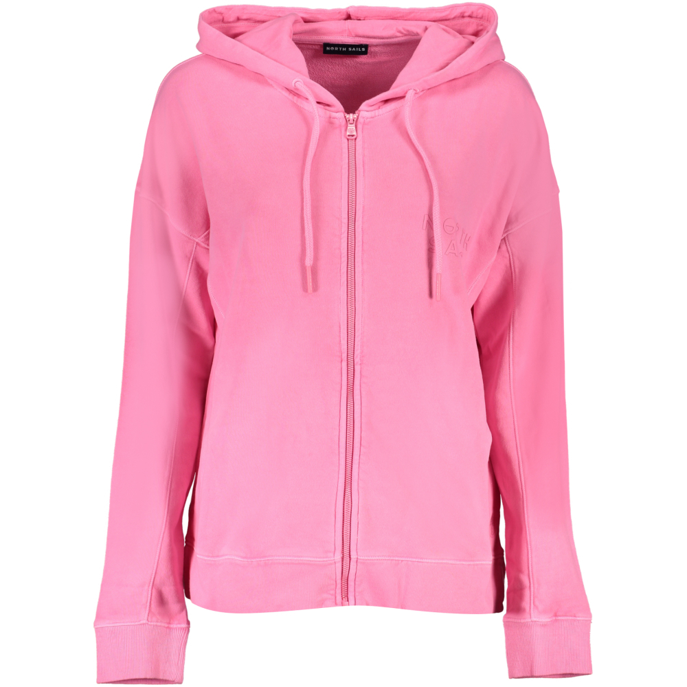 NORTH SAILS Women's Pink Zipped Sweatshirt