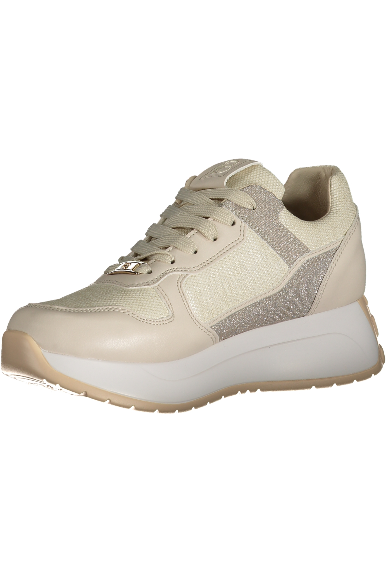LAURA BIAGIOTTI Beige Women's Platform Sneakers LAURA BIAGIOTTI Beige Women's Platform Sneakers