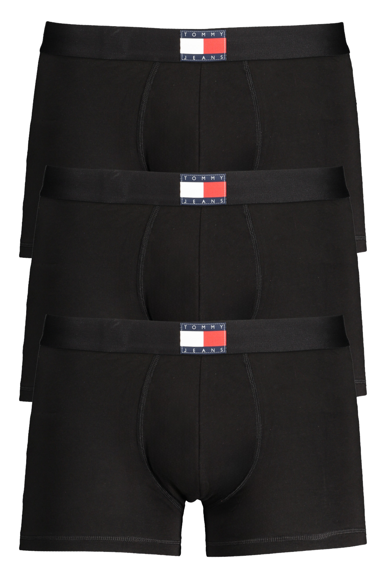 TOMMY HILFIGER Men's Black Boxer 3-pack TOMMY HILFIGER Men's Black Boxer 3-pack