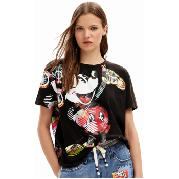 DESIGUAL Arty Mickey Mouse T-shirt