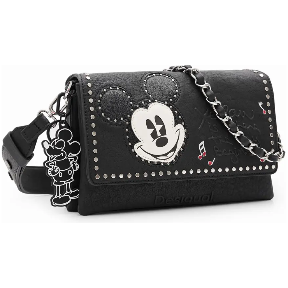 DESIGUAL M Mickey Mouse Studs Crossbody Bag