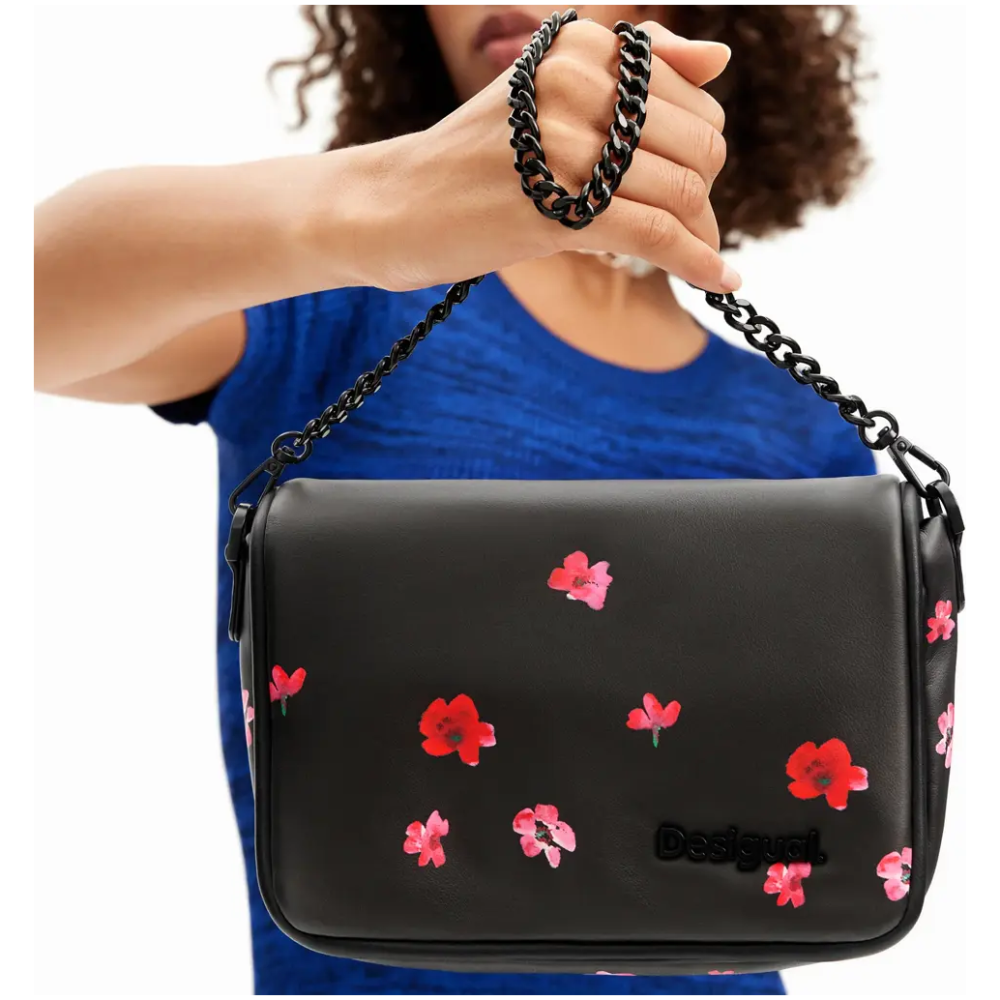 DESIGUAL S Padded Floral Crossbody Bag