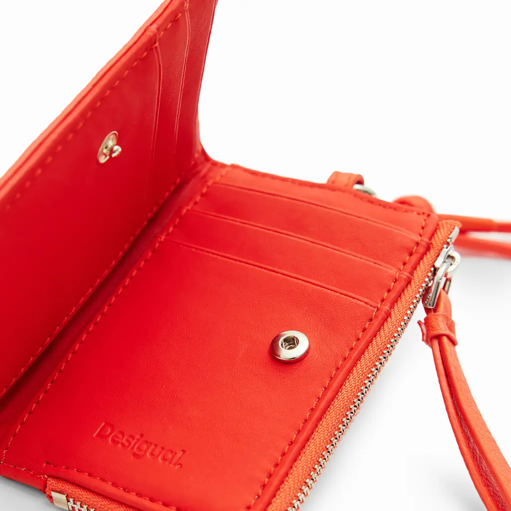 DESIGUAL S Logo Cord Wallet DESIGUAL S Logo Cord Wallet