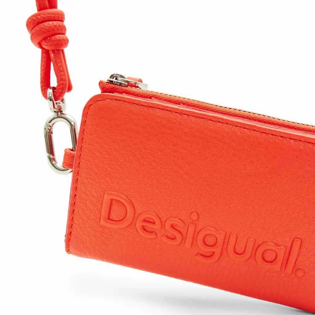 DESIGUAL S Logo Cord Wallet DESIGUAL S Logo Cord Wallet