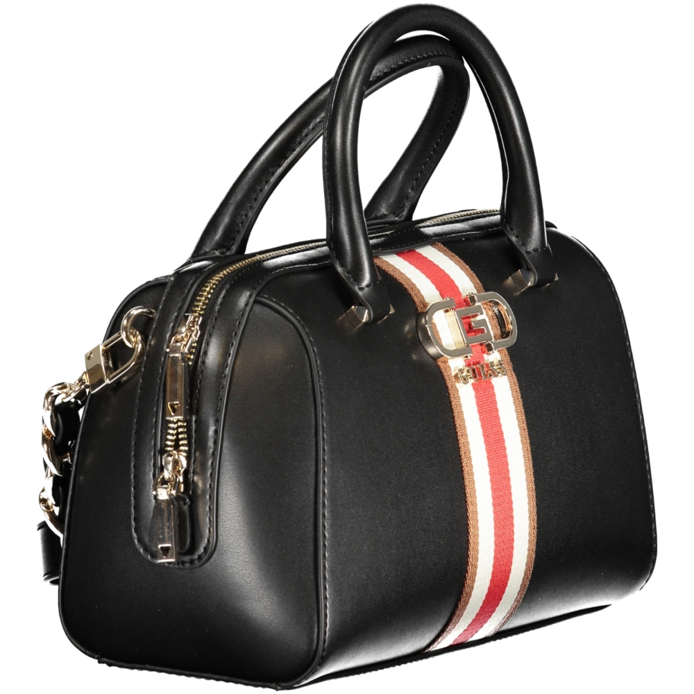 GUESS JEANS Nelka Front-Stripe Handbag