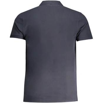 CAVALLI CLASS MEN'S NAVY BLUE SHORT SLEEVED POLO SHIRT CAVALLI CLASS MEN'S NAVY BLUE SHORT SLEEVED POLO SHIRT