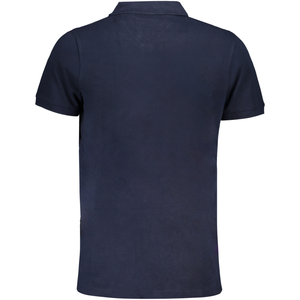 TOMMY HILFIGER Men's Short Sleeved Navy Blue Polo Shirt