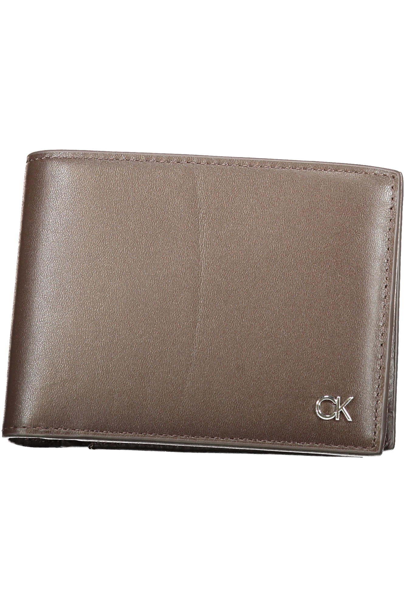 CALVIN KLEIN Men's Brown Leather Wallet CALVIN KLEIN Men's Brown Leather Wallet
