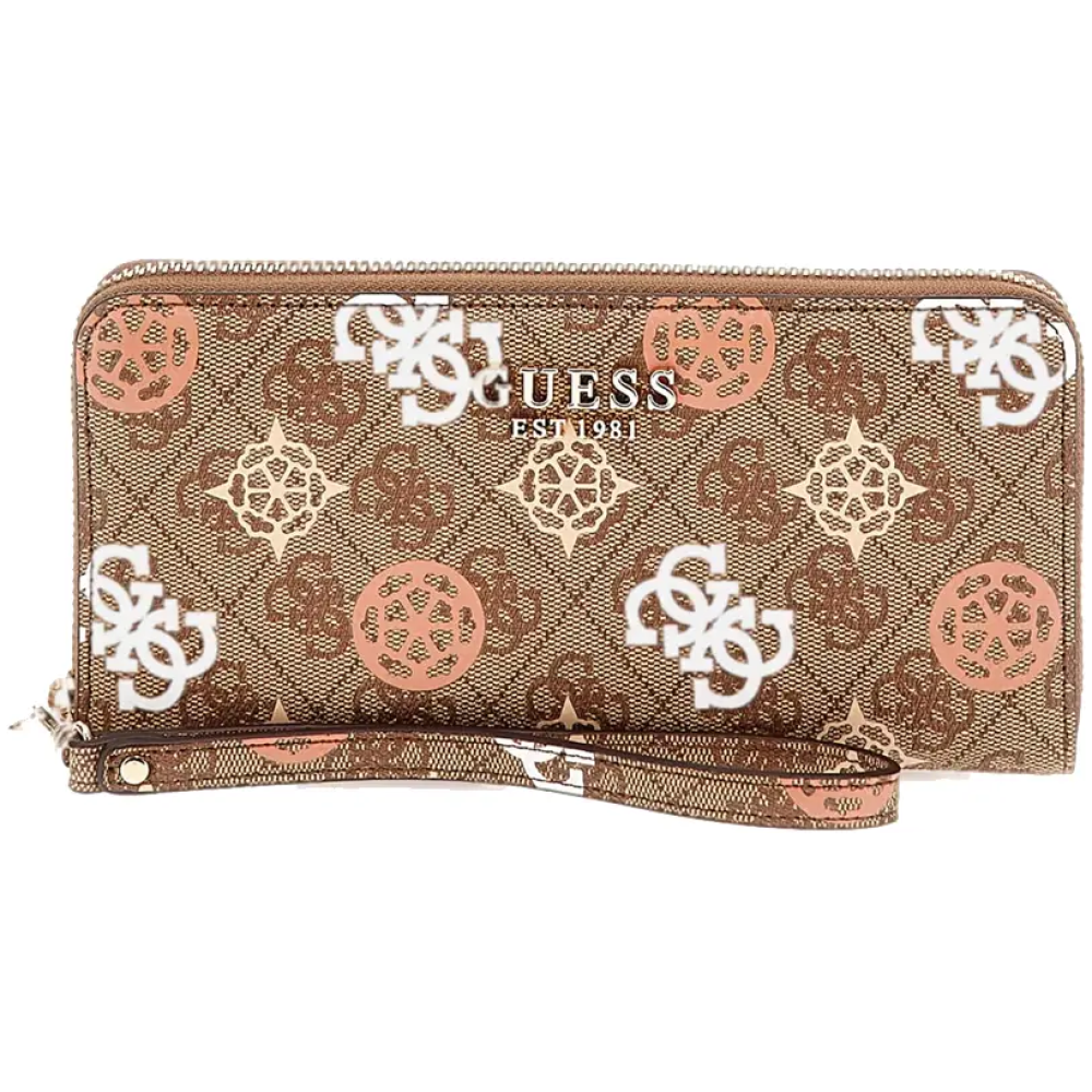 GUESS JEANS Eliette Peony 4g Logo Purse