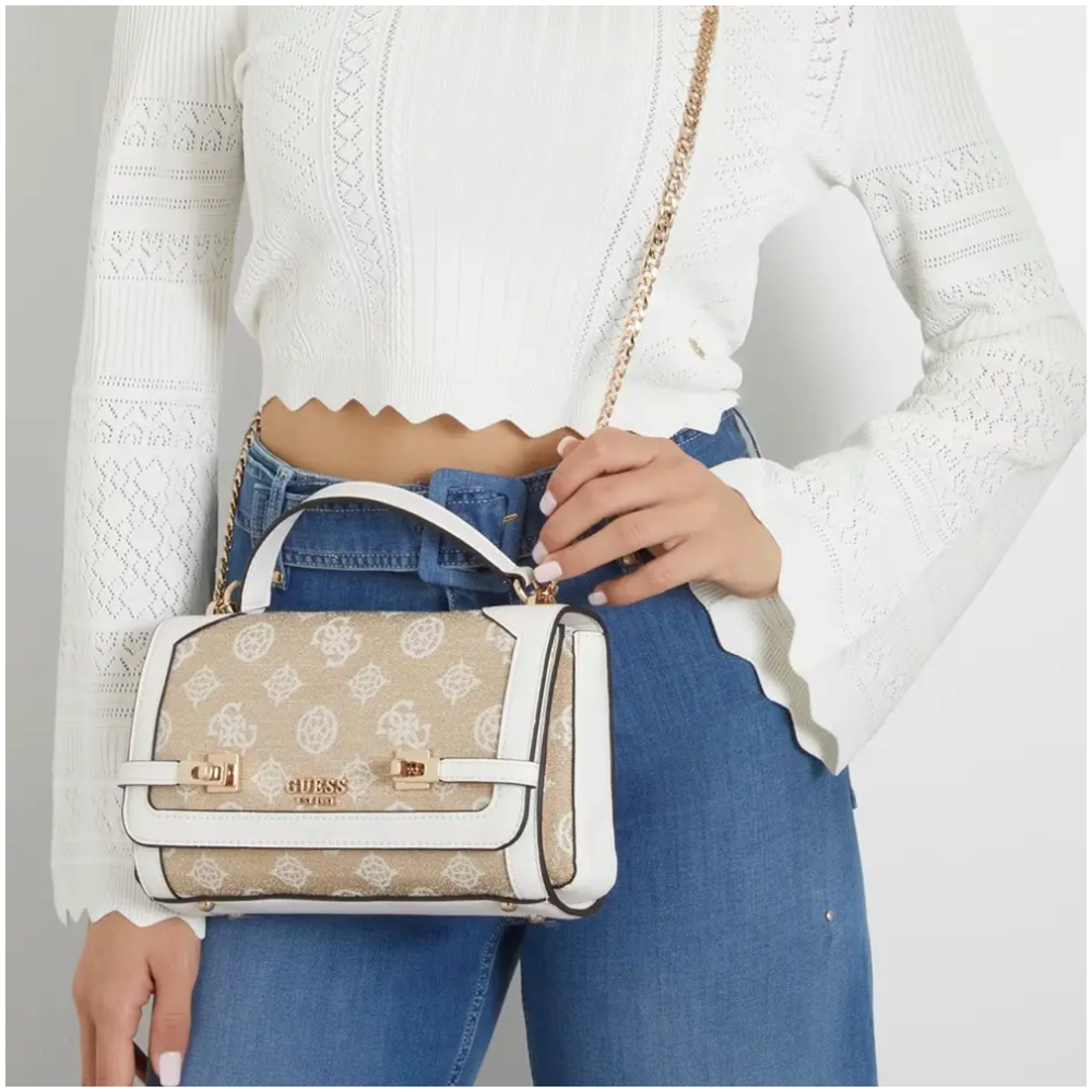 GUESS JEANS Loralee 4g Peony Crossbody