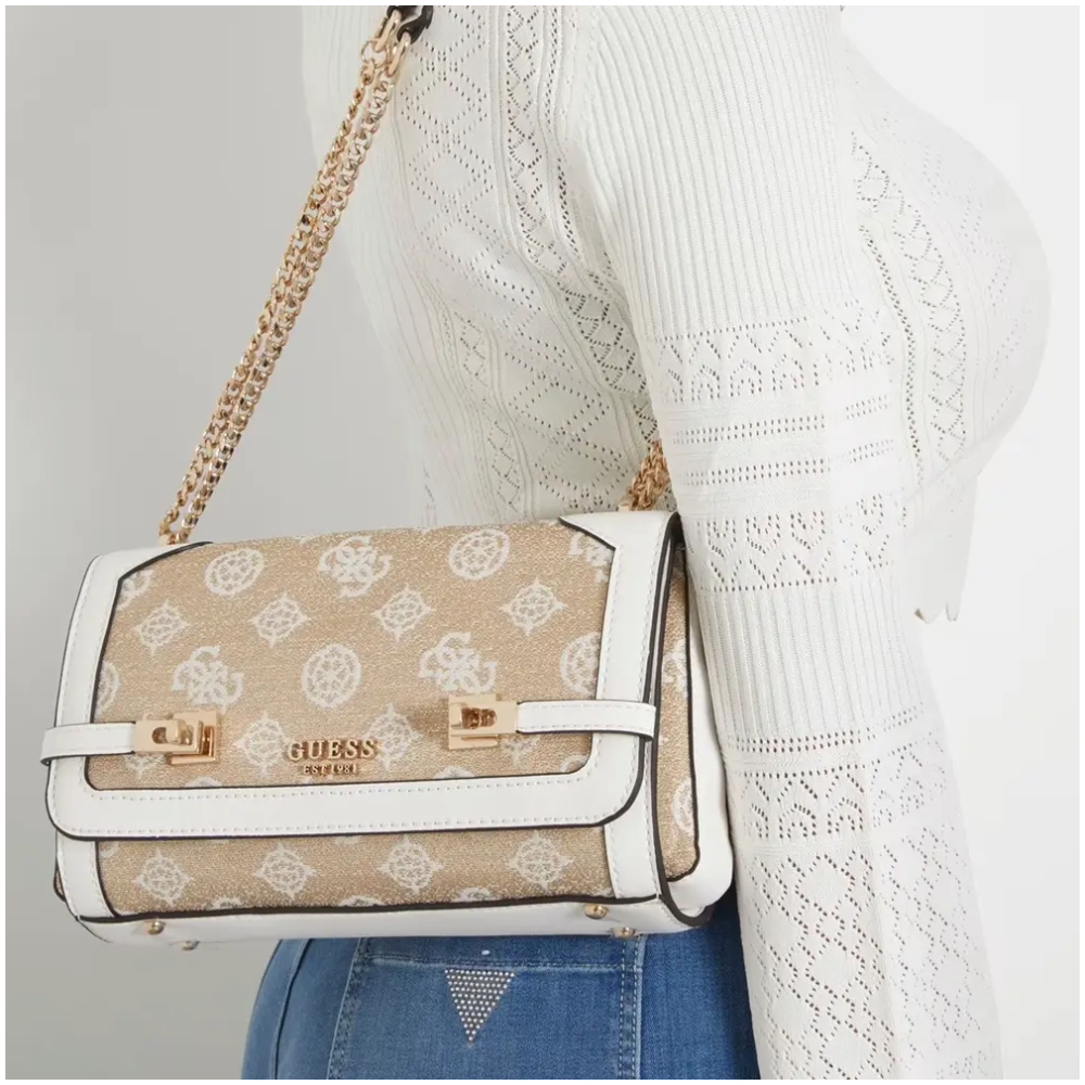 GUESS JEANS Loralee 4g Peony Crossbody