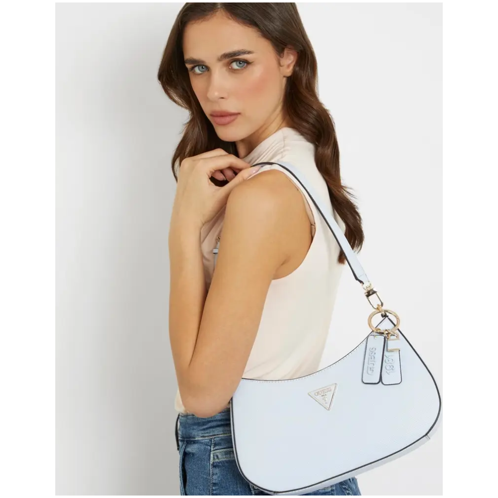 GUESS JEANS Noelle Saffiano Shoulder Bag