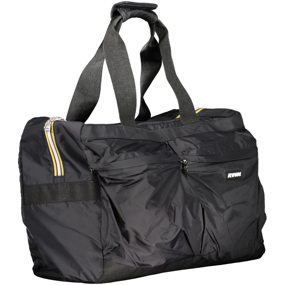 K-WAY MEN'S MEDIUM TRAVEL BAG BLACK