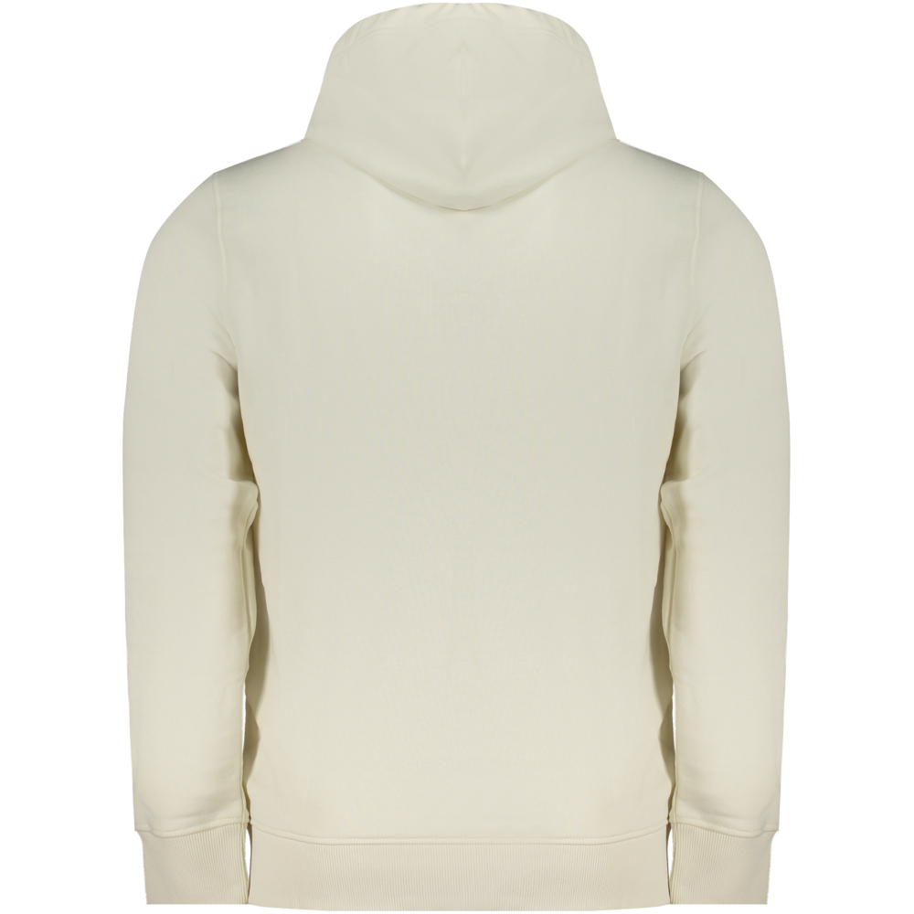 CALVIN KLEIN MEN'S WHITE ZIPLESS SWEATSHIRT