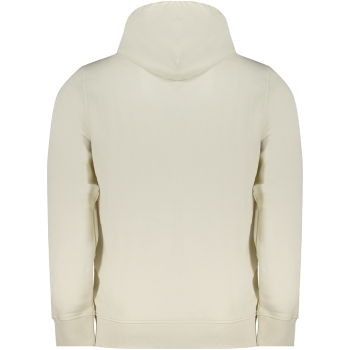 CALVIN KLEIN MEN'S WHITE ZIPLESS SWEATSHIRT CALVIN KLEIN MEN'S WHITE ZIPLESS SWEATSHIRT