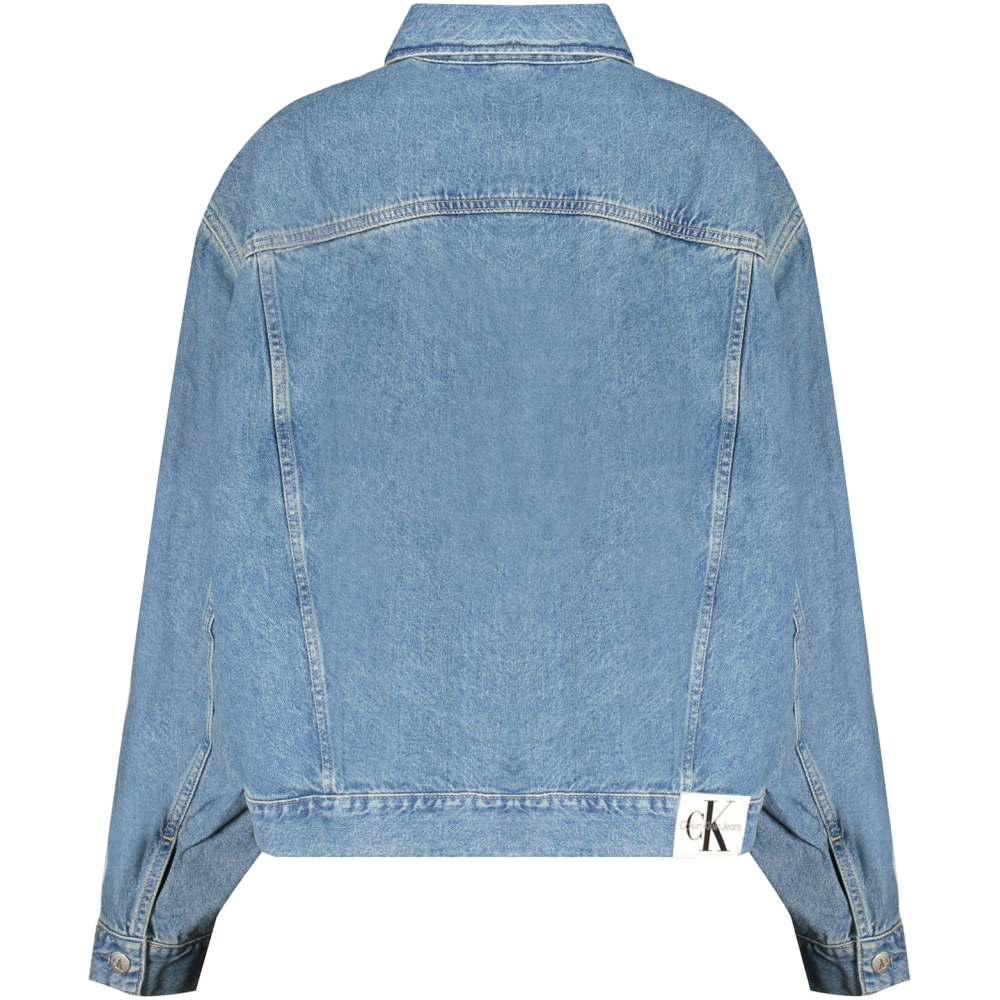 CALVIN KLEIN LIGHT BLUE DENIM JACKET FOR WOMEN