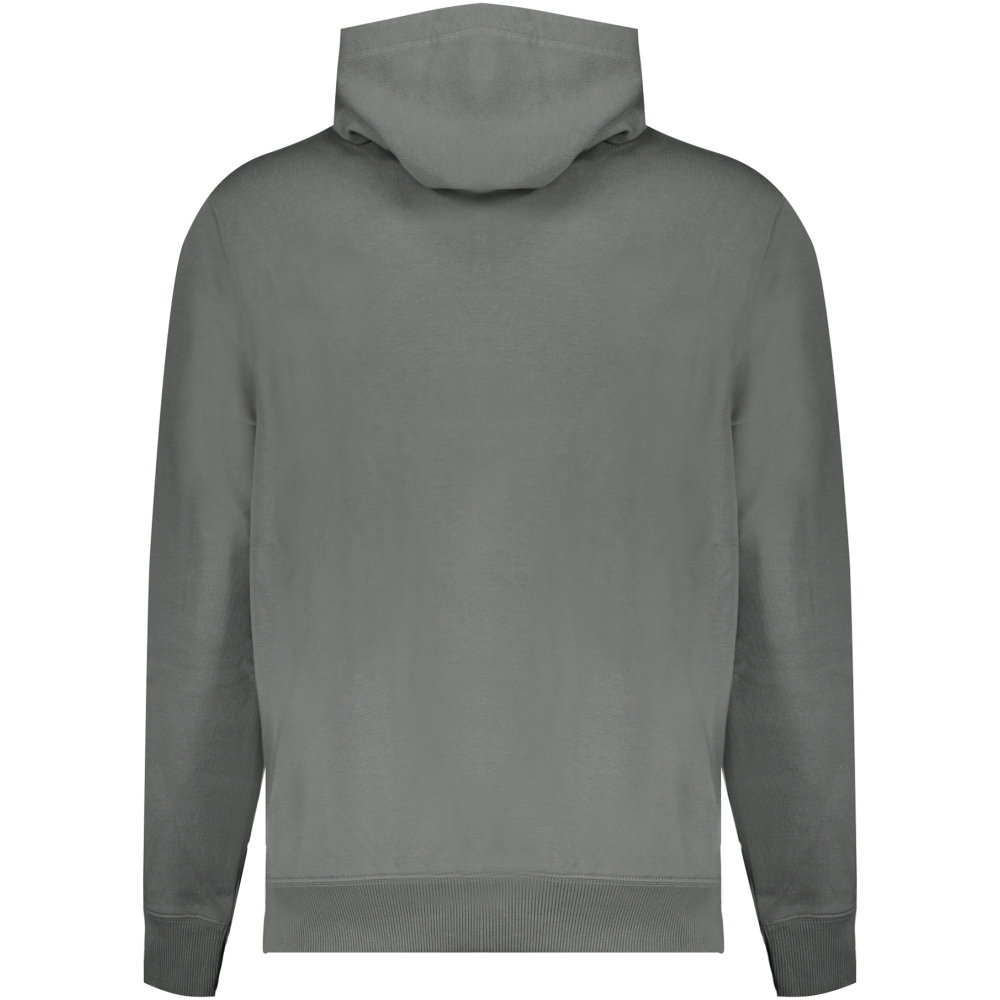 CALVIN KLEIN MEN'S GREEN ZIPLESS SWEATSHIRT