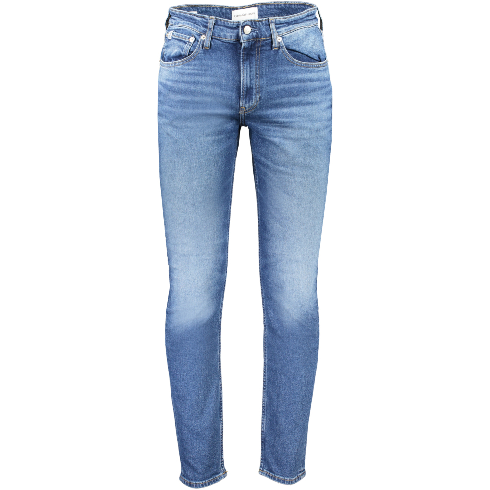 CALVIN KLEIN Men's Slim Taper Jeans with Washed Effect