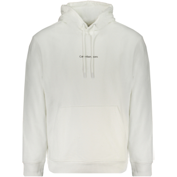 CALVIN KLEIN MEN'S WHITE ZIPLESS SWEATSHIRT