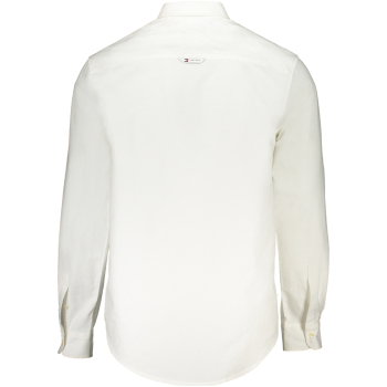 TOMMY HILFIGER MEN'S WHITE LONG SLEEVE SHIRT