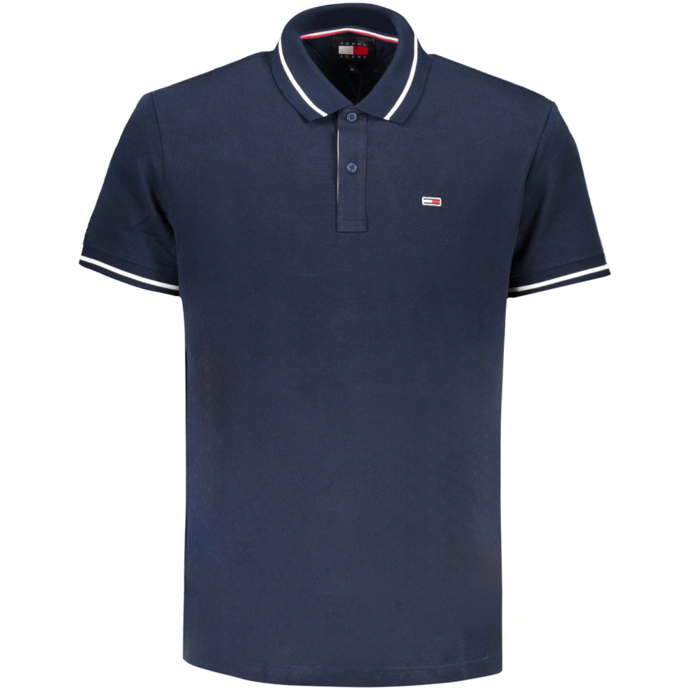 TOMMY HILFIGER Men's Navy Blue Polo Shirt