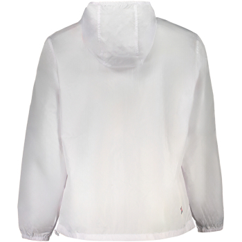 TOMMY HILFIGER MEN'S WHITE SPORTS JACKET