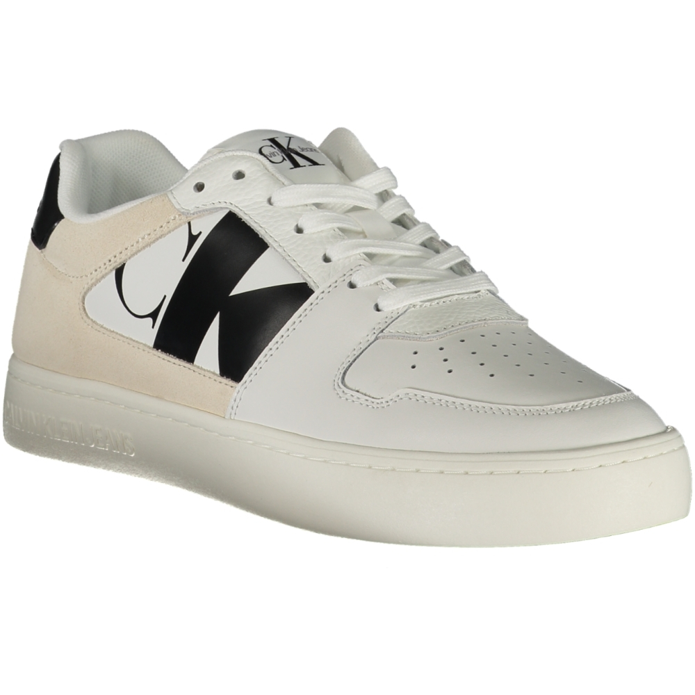 CALVIN KLEIN WHITE MEN'S SPORTS SHOES