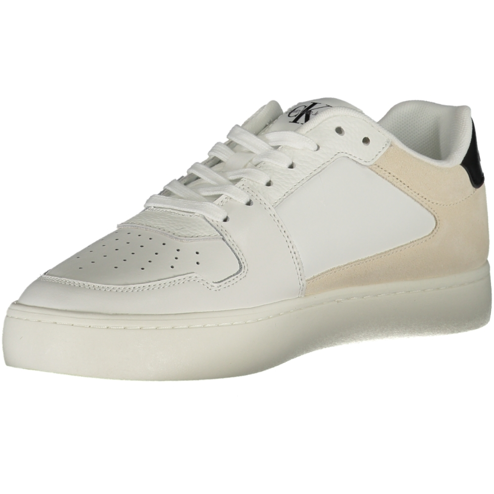 CALVIN KLEIN WHITE MEN'S SPORTS SHOES