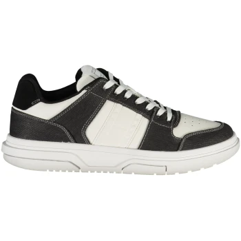 TOMMY HILFIGER Men's Black & White Trainers