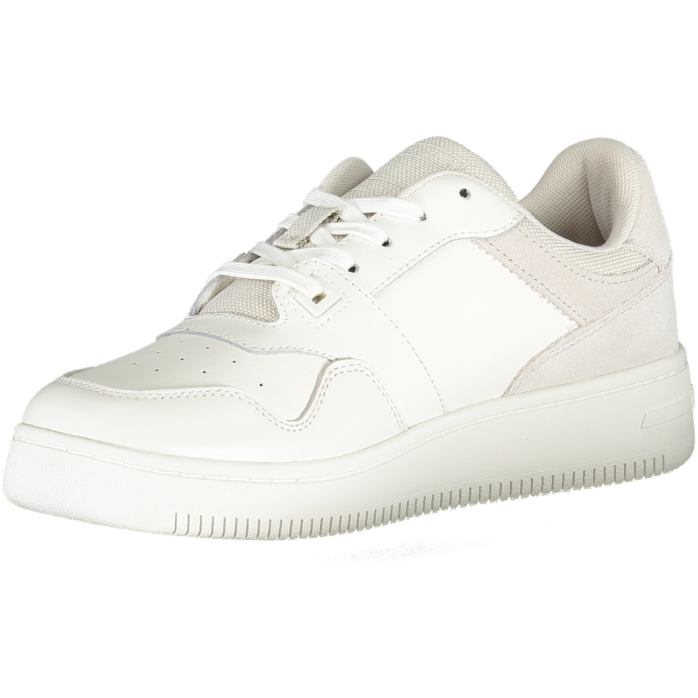 TOMMY HILFIGER WHITE WOMEN'S SPORTS SHOES